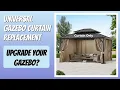 REVIEW 2026 Universal Gazebo Curtain Replacement Features