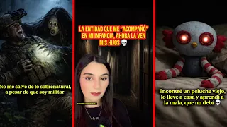 +45MIN de HISTORIAS PARANORMALES 😨 +1 foto real de ataque sobrenatural