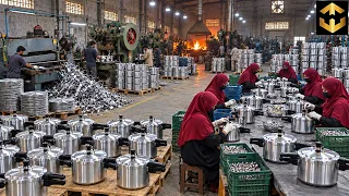 How Thousands of Pressure Cookers Are Made Daily 😲 | Factory Mass Production