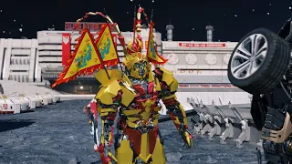 变形金刚闹月球！孙悟空、猪八戒驾临，开启宇宙级冒险！ransformers storm the Moon!   interstellar adventure begins!