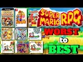 Ranking EVERY Mario RPG From WORST to BEST!