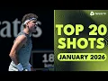Lagu Insane Start To The Year 🤯 | Top 20 ATP Tennis Shots In January 2026