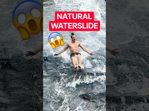 100 FOOT NATURAL WATER SLIDE