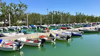 Provisioning and seeking shelter in BOOT KEY HARBOR