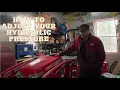 HOW TO Adjust the Hydraulic Pressure on your Massey Ferguson GC1700 Tractor Series GC1705 - GC1725
