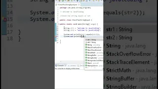Compare two Strings in Java String Comparison in Java