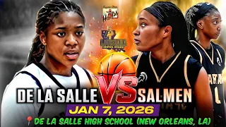 De La Salle vs Salmen Louisiana Girls Basketball High School Hoops Showdown 2026