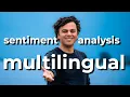 Twitter sentiment analysis for 100 languages with roBERTa