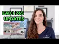I-765 Employment Authorization Updates - Approval Notices VALID as Proof to Work New Form Edition
