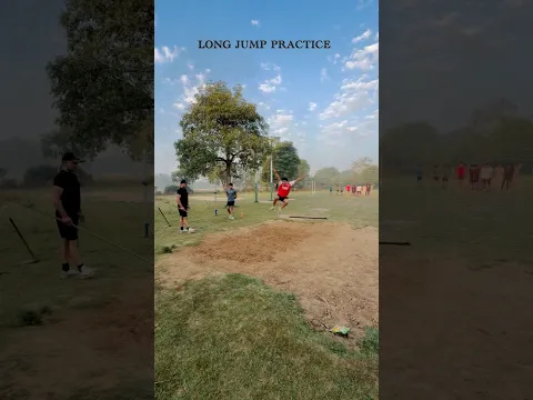 Long Jump Practice. #commandofitnessclub #commando #longjump #delhipolice #army 🇮🇳