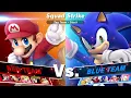 Team Mario vs Team Sonic Squad Strike SSBU Mods Quickie