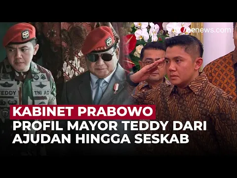 Prabowo Tunjuk Mayor Teddy Jadi Sekretaris Kabinet