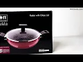 Eon Non Stick Sparkle Kadai with Lid Review | Non Stick Kadai | Kadai with Glass Lid | NikGoals