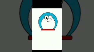 Doraemon character program in python turtle graphics