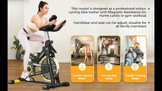Pooboo Indoor Cycling Bike Reviews The Best 1 Under 500 