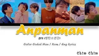 Download BTS (방탄소년단) - ANPANMAN _ [Color Coded Lyrics Eng/Rom/Han/가사] MP3