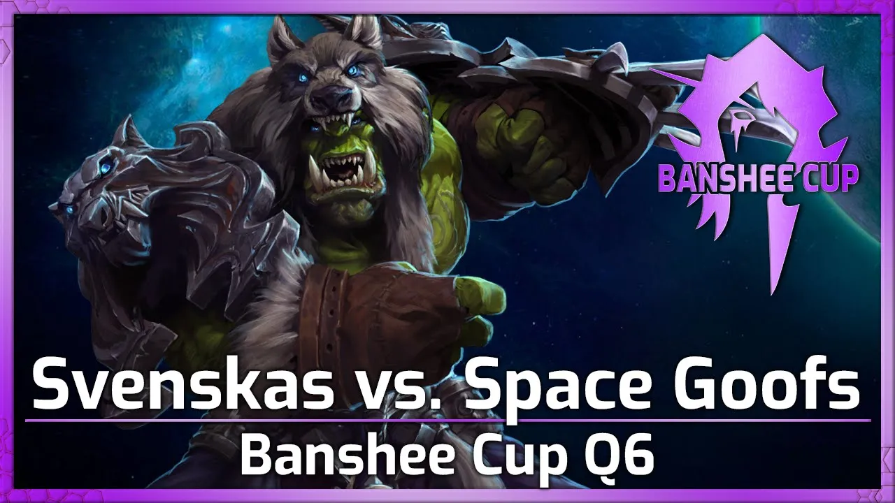 Svenskas vs. Space Goofs - Banshee Cup Q6 - Heroes of the Storm