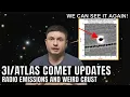 Radio Emissions from 3I/ATLAS and Other Exciting Updates