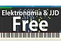 Elektronomia \u0026 JJD - Free | Synthesia Piano Cover