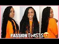 SUPER EASY Waist Length Passion Twists CROCHET METHOD TOYOTRESS COLLECTION LEILANI IMAN