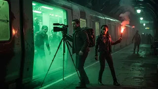 Midnight Ghost Train Short Horror Film Zombies Coffins 