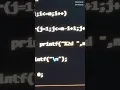 Pattern 76 in C Programming