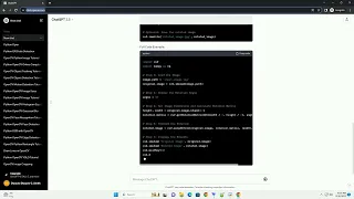python opencv rotate image