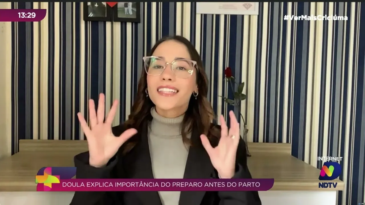 Doula explica importância do preparo antes do parto, tanto para a mãe quanto para o bebê