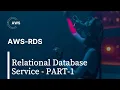 Amazon RDS AWS RDS How to create and connect to RDS RDS Tutorial AWS RDS Masterclass