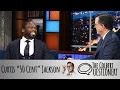 Curtis 50 Cent Jackson Takes The Colbert Questionert