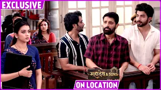 Mahadev & Sons Serial On Location: Rajji Huyi Court Aane Me Late, Uttam Ne Maara Rajji Ko Taana