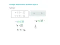 Integer subtraction - problem type 2 ALEKS examples