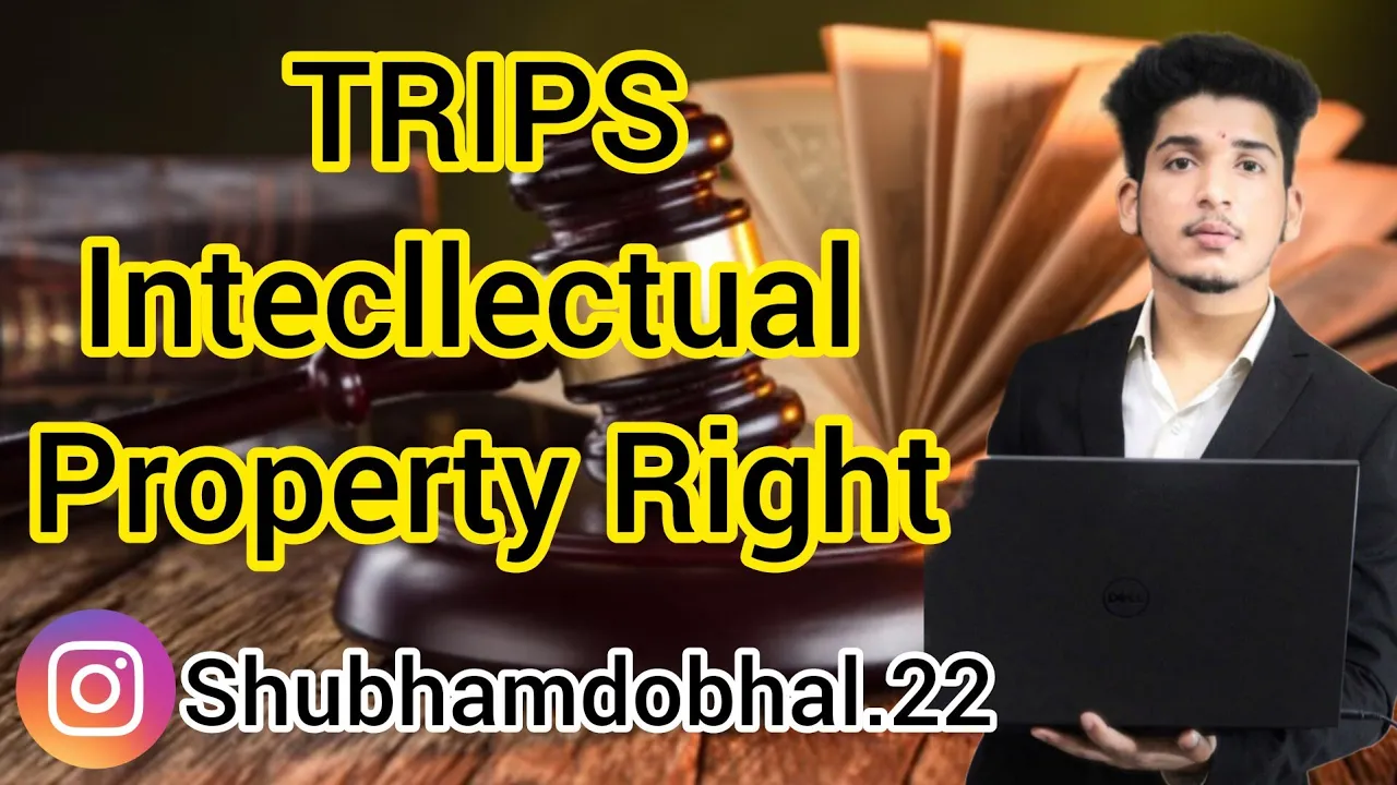 TRIPS, Intellectual Property Right 🎓🎓@Lawkaksha