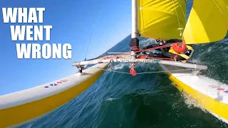 Catamaran capsize analysis ⛵️ preparation is half of the game