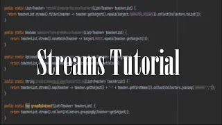 Java Streams API EVERYTHING You Need To Know Functional Programming Coding Full Tutorial
