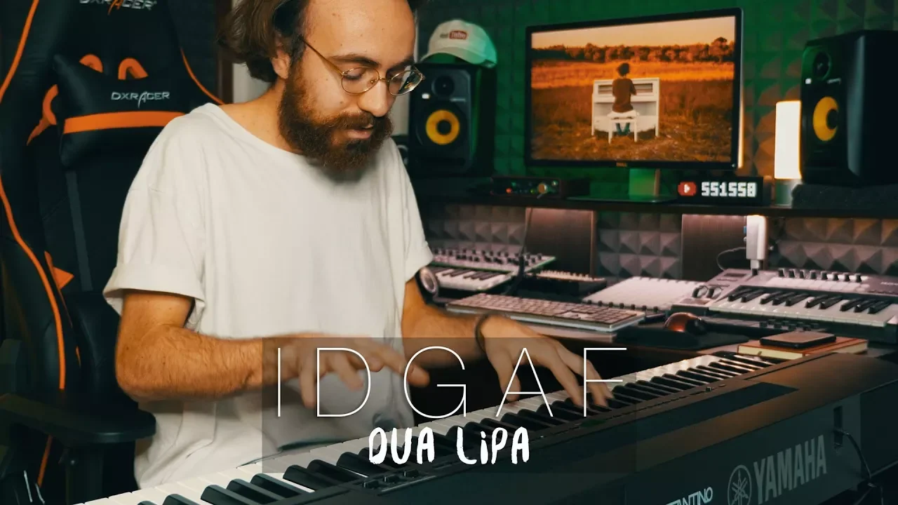 "IDGAF" - Dua Lipa (Piano Cover) - Costantino Carrara