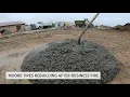 Moore Tires in Rock Falls begins rebuilding at new location after devastating fire
