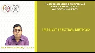 Implicit spectral method