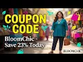 BloomChic Coupon Code BloomChic Discount Code BloomChic Promo Code LATEST