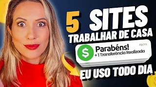 5 sites que eu uso para gerar renda extra em casa pela internet!