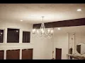 Installing Our Wayfair Devana Chandelier