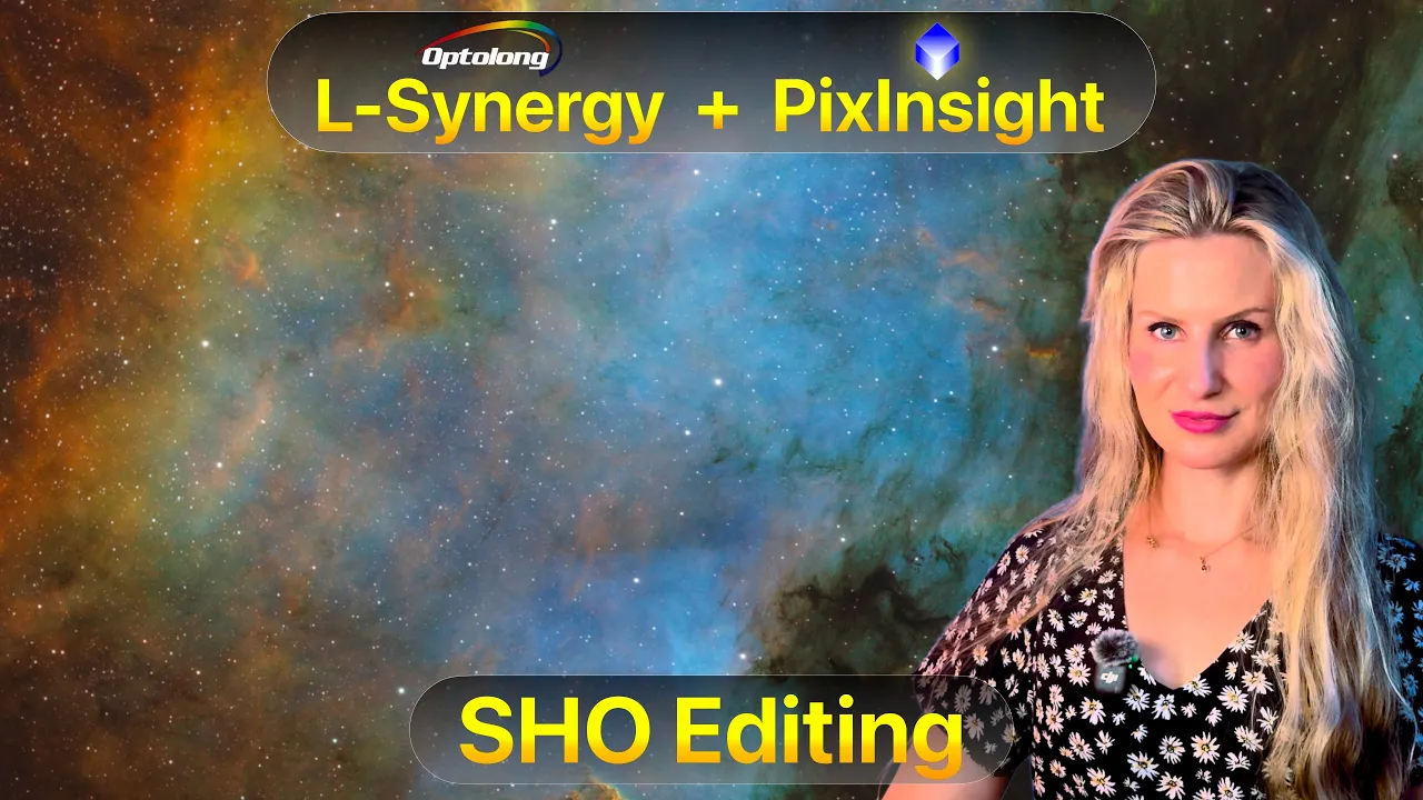 OSC Hubble Palette: PixInsight Tutorial for Dual Narrowband Filters (L-Synergy & L-Extreme)