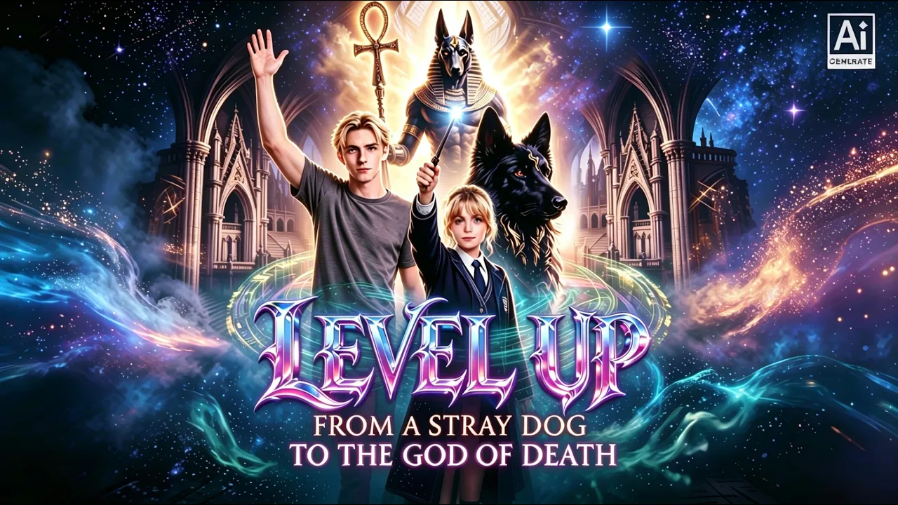 🐺🌙 Level up! From a Stray Dog to the God of Death #drama #reelshort #alpha poster
