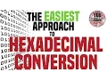 How To Easily Convert Hexadecimal To Binary And To Decimal Tutorial