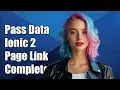 How to Pass Data Between Pages in Ionic 2 A Complete Guide