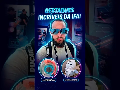 TCL tem relógio que vira robô, pelúcia com IA e até painel solar #TCL #IFA2026 #AIInspiredLife