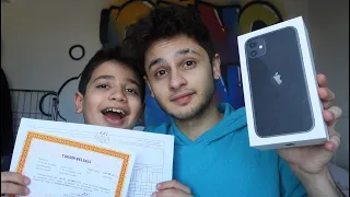 Kardeşime Karne Hediyesi Telefon Aldım! (iPhone 11)