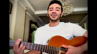 ابتدينا عمرو دياب جيتار  دندنها