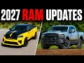 Big Changes at RAM for 2027 1500 Ditches eTorque 2500 Gets More Payload Rumble Bee Gets More HP