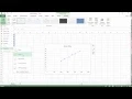 how to make scatter diagram using excel 2013 by Pf Osama Tareq